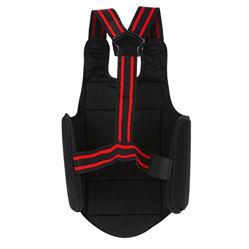 Chest Protector,Lightweight High-Impact Protection Sparring Gear Double-Sided Design for Martial Artists Taekwondo MMA Kickboxing Competition Training