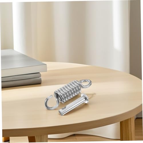 Swing Hanger Set with Pin, 2 Sets Spring Steel Silver