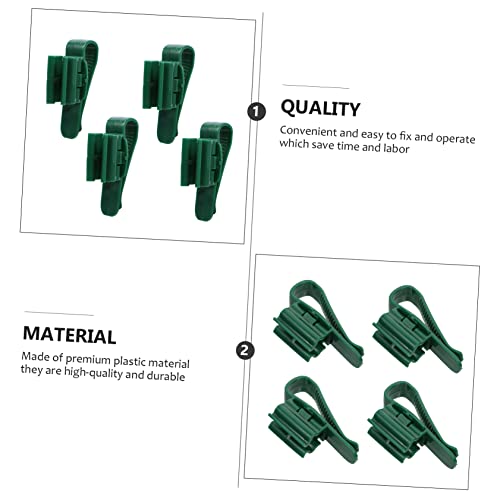BESPORTBLE 4pcs Adjustable Aquarium Clips Water Pipe Holder for Fish Tanks Easy Installation Fixator for Tubing and Inlet Outlet Pipes Convenient Clips for Clean Aquatic Environments