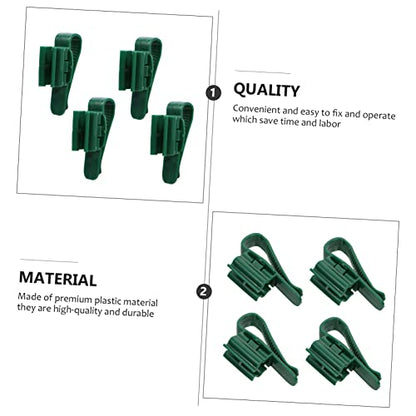 BESPORTBLE 4pcs Adjustable Aquarium Clips Water Pipe Holder for Fish Tanks Easy Installation Fixator for Tubing and Inlet Outlet Pipes Convenient Clips for Clean Aquatic Environments