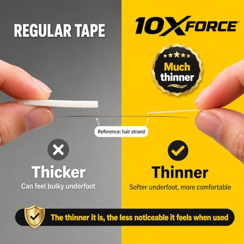 [Made in Korea] Ultra-Thin Bathtub Non Slip Stickers - Diamond Grip Anti Slip Shower Stickers with Strong Adhesive for Elderly, Safety Use (10)