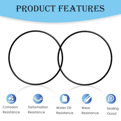 A20038 A-20038 Replacement O-Ring Compatible with Fluval 104, 105, 106, 107, 204, 205, 206, 207 Motor Head Lid Seal Ring，Aquarium Filter Replacement Part（2 Pack）