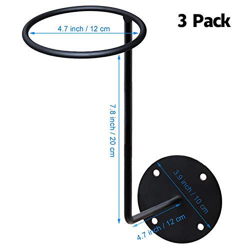 HAINANSTRY Helmet Wall Mount 3Pack, Helmet Holder, Helmet Hanger - style: 3 Helmet Hanger