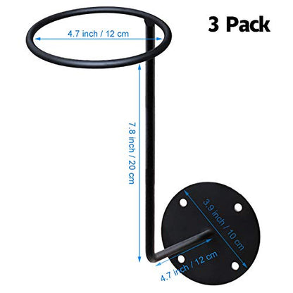 HAINANSTRY Helmet Wall Mount 3Pack, Helmet Holder, Helmet Hanger - style: 3 Helmet Hanger