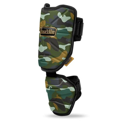 Franklin Sports PRT Baseball + Softball Elbow Guard - color: Camo/Gold, size: Youth