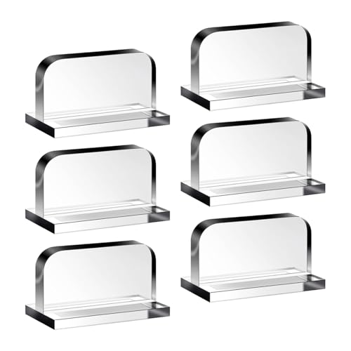 6X Aquarium Tank Lid Handles Easy to Install Portable Sturdy Fashion Tank Lid Handles Replacement Transparent