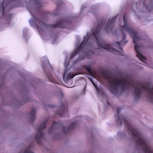Eunzel Hot Yoga Mat Towel, Ultra-Absorbent Microfiber 72" x 26.5" - color: Z-indigo& Lavender (2 Pack )