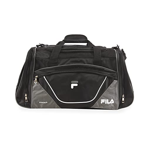Fila Acer 25" Sport Duffel Bag - color: Black Charcoal