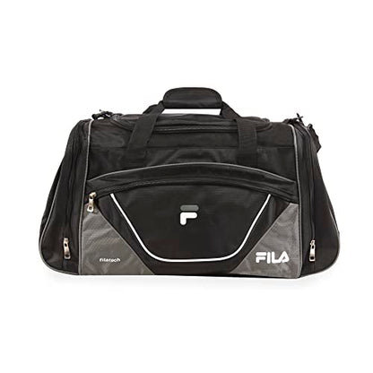Fila Acer 25" Sport Duffel Bag - color: Black Charcoal