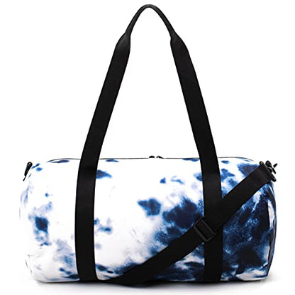 Jadyn 19” Barrel Womens Duffel/Gym/Weekender Bag (Tie Dye) - color: Tie Dye