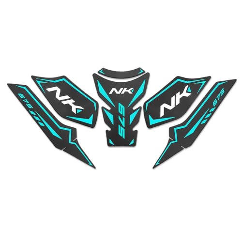 For 675NK 675nk 2026 2025 Motorcycle Accessories Fuel Tank Protection Stickers Gas Tank Pad Anti Slip Decoration Decals Kits (Blue)