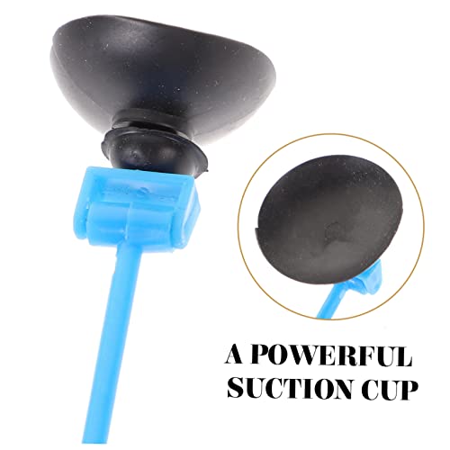 BESPORTBLE 2Pcs Wear Resistant Aquarium Feeding Circles Fish Feeder Rings with Suction Cup for Aquariums Prevent Food Waste and Maintain Water