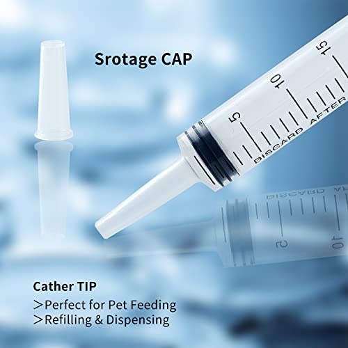 6pcs 20ml Plastic Syringes with 2pcs 13inch Plastic Tubing, Syringe for Liquid in Scientific Lab, Pet Feeding, Glue Syringe for Craft Making, Epoxy Resin, Lubricant, Lip Gloss Filling and Supplies - size: 6pcs 20ml syringes with 2 tubings