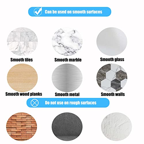 AccEncy Suction Cup 1'' Glass Suction Pads Clear PVC Sucker Pads Small Holder for Bathroom Wall Door Glass Window Car Shade (100pcs)