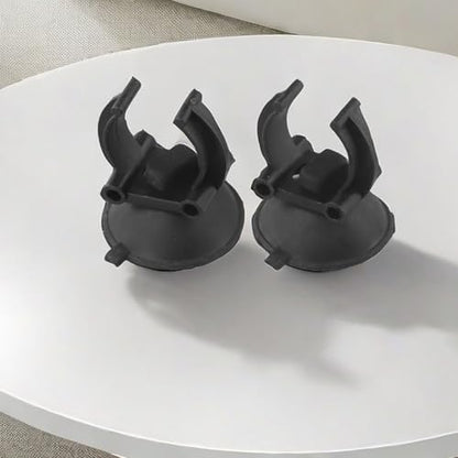 Aquarium Heater Suction Cups, 2 Pack Silicone Sucker Clips for Fish Tank Thermostat, 30mm Holder for Glass for acrylic Tanks, Soft Elastic