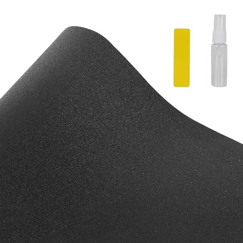 Aquarium Background Paper Decor Fish Tank Backdrop Wallpaper Electrostatic Adhesive, No Glue, Easy to Install, Reusable (17.7“H×47.2”L, Black) - size: 17.7“H×47.2”L