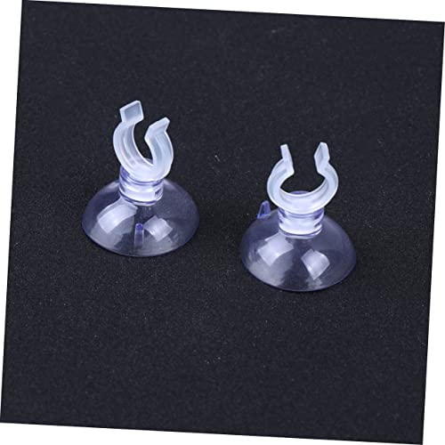 20pcs Hose Clip for Aquariums Professional Cup Holders for Fish Tank Pump Tubes Easy Install Uninstall Design - size: 2.9X1.2X0.4cm