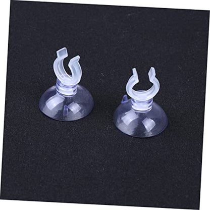 20pcs Hose Clip for Aquariums Professional Cup Holders for Fish Tank Pump Tubes Easy Install Uninstall Design - size: 2.9X1.2X0.4cm