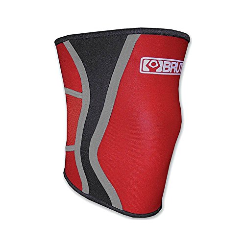 Brute Icon Padless Knee Sleeve - SIZE: Small, COLOR: Red
