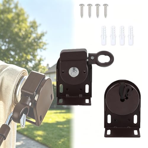 Coolaroo Replacement Part Mounting Brackets for Coolaroo Ourdoor Roller Shade Universal Replacement Parts for Indoor/Outdoor Roller Shades Roller Blinds