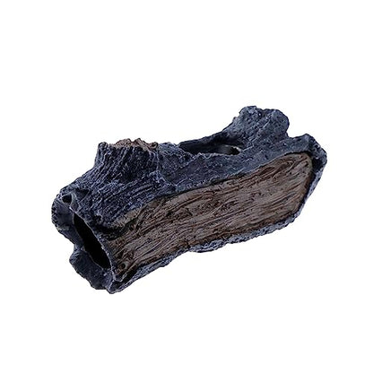 Wealrit Resin Tree Stump, Hollow Log, Aquarium Landscape Decoration, Caves and Hides for Fish