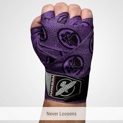 Hayabusa Marvel Hero Elite Mexican Style Boxing Hand Wraps for Men & Women - color: Black Panther