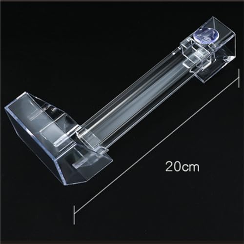 Fish Feeding Tube and Dish, Acrylic Fish Feeder Brine Shrimp Food Feeding for Fish Tank Aquarium Shrimp