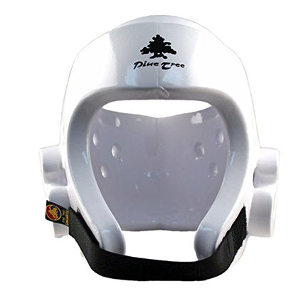 Pine Tree Sang Moo Sa Taekwondo, Karate, Martial Arts Headgear - color: White, size: X-Large