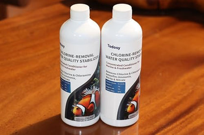 Aquarium Water Regulator and dechlorinator - 33.82 Ounce for Freshwater and Marine Aquariums (1000ML / 33.82OZ) - size: 1000ML / 33.82OZ
