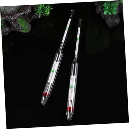 GANAZONO Reef Aquarium Salt Water Hydrometer Fish Tank Areometer Glass Floating Salinimeter Easy to Use