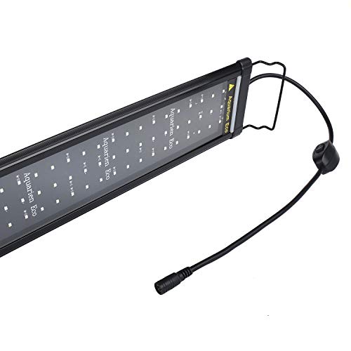 Aquarium Hood Lighting Fish Tank Light 36 inch - 46 inch for Freshwater and Saltwater Blue and White Light 90cm - 115cm