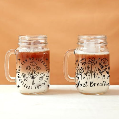 UV DTF Cup Wraps Transfer Stickers Black Line Flowers Pattern, 10 Sheets Waterproof Custom Vinyl Transfer Sticker 16oz Coffee Glass Cup Tumbler Bottle Mug Decals for Men Women - style: Black Line Flowers