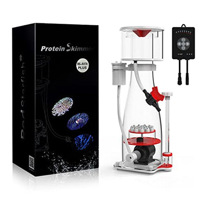 MagTool Aquarium in-Sump DC Protein Skimmer with Controllable DC Pinwheel Pump, Anti-Overflow Design, for Up to 135–185 Gal Reef Tank (N170 Plus) - size: N170 for 135-185Gal