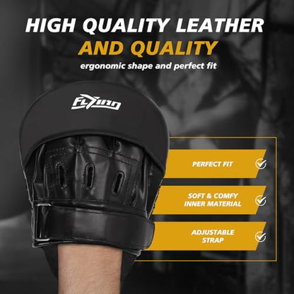 Boxing Curved Focus Punching Mitts for Men,Women