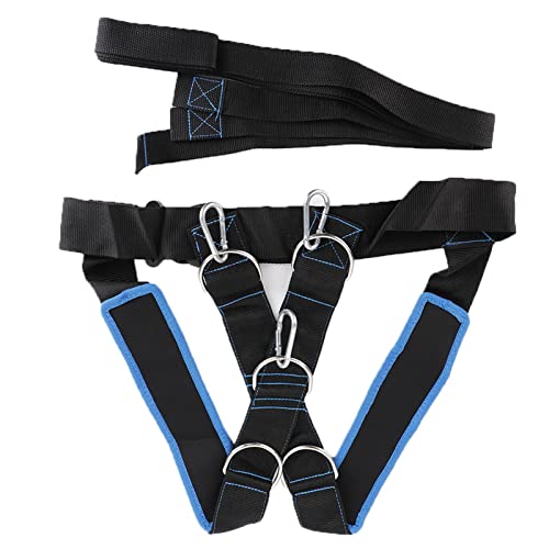BORDSTRACT Sled Harness, Fitness Resistance Bands, Weight Speed Sled Workout Training Shoulder for Fitness Equipment