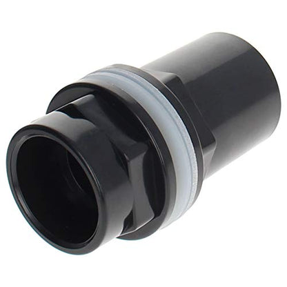 MroMax 32mm/1.26" ID PVC Aquarium Water Pipe Connector Joint Straight Tubes Hose Connector Fish Tanks Accessories 1pcs - size: 1pcs 32mm