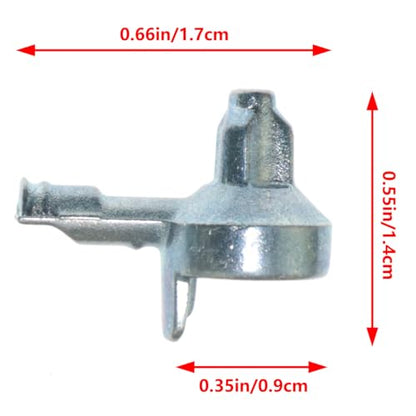 18PCS Funnel Shaped Shelf Bracket Support Pins Replacement Shelf Support Pins for Wooden Bookshelves and Storage Shelves Zinc Alloy Silver 17x14x9mm for Bookcases Storage Cabinets