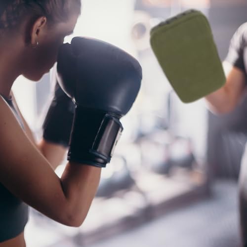 FOMIYES Thickened Canvas Kick Shield for Training, Green Boxing Body Pad