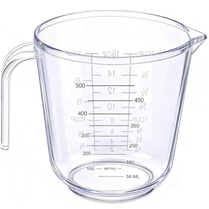 Measuring Cup, 2 Cup, Clear - size: 2 cup
