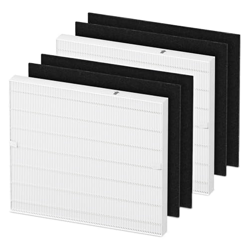 2-Pack Airmega AP-1512HH Filter Replacement for Coway Air Purifier - color: 2 HEPA + 4 Carbon Filter