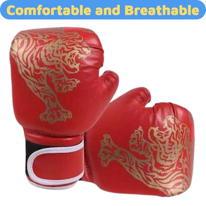 Boxing Gloves for Kids Kids Boxing Gloves Red Blue - color: Red
