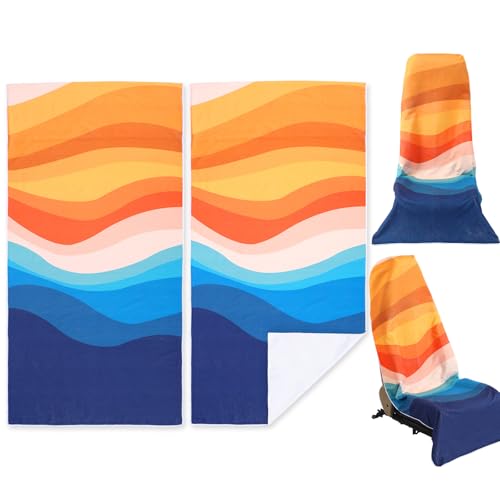 Hahafelt 2 Pcs Car Seat Towel Cover Running Towel Seat Cover, Boho - style: Boho