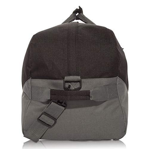 DALIX 25" Big Adventure Large Gym Sports Duffle Bag (Black Grey Navy Blue Red Camo) - color: Black-Gray