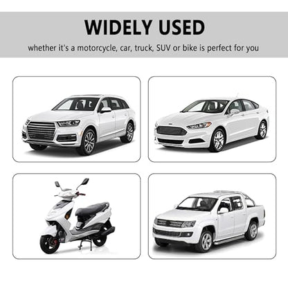 Car Brake Bleeder Hose with One Way Check Valve,Durable Brake Fluid Bleeder Hoses Replacement,Universal Brake Bleeder Tool Car Accessories for Car Motorbike Bike (1 Set)