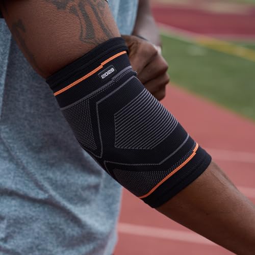 Shock Doctor Compression Knit Elbow Sleeve with Gel Support - size: Adult-X-Large