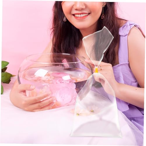 50PCS Leak-proof Plastic Fish Transport Bags for Live Fish Shipping Oxygenated Aquarium Packing Bags Sturdy and Secure for Outdoor Use