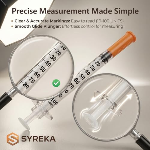 1ml 29G 5/16 Inch, Lab Tools Supplies, Individual Package 100 Pack - size: 1ml-29G-5/16", style: 100 Pack