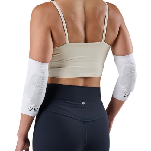 McDavid HEX Viz Knee / Elbow Pad Pair White/Grey XS - color: NEW White, size: X-Small