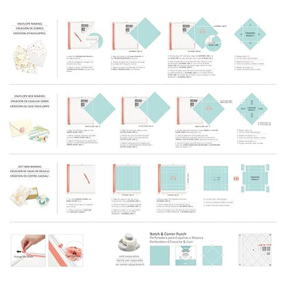 BiraBira Trim and Score Board, 12 x 12 inch for Card Making