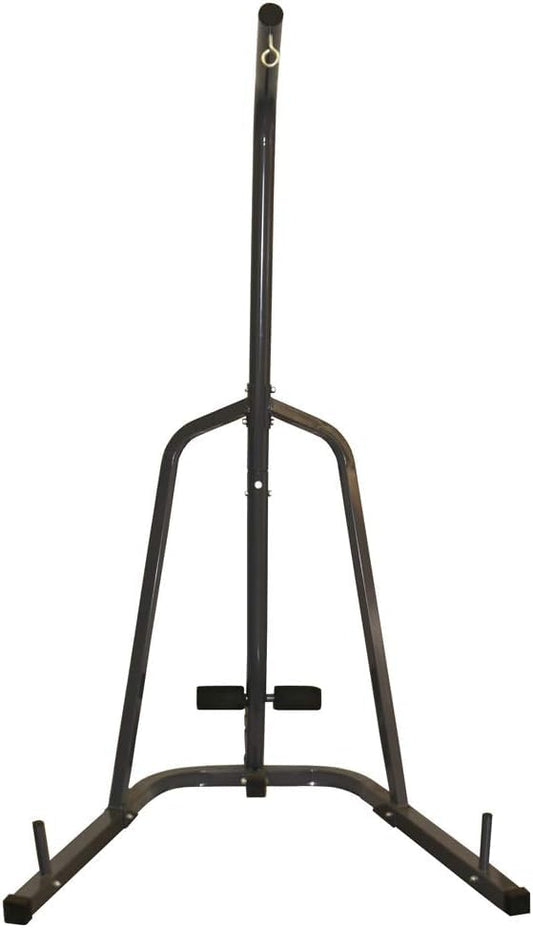 Amber Fight Gear The Champ Heavy Bag Stand, Single Station for Boxing, MMA, Muay Thai – Sturdy Steel Frame, Holds Heavy Bags up to 100 lbs – Ideal for Home & Small Gyms